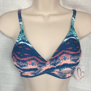 Blue and Aqua Bikini Set